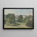 Briare - Henri-Joseph Harpignies — indrammet kunstværk på væggen