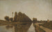 Le Canal de Briare - Henri-Joseph Harpignies — visning af kunstværket
