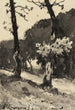 Studie af træer - Henri-Joseph Harpignies — visning af kunstværket