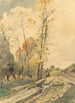 Landskab ved Famars - Henri-Joseph Harpignies — visning af kunstværket