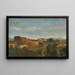 Le Colisée, Rom - Henri-Joseph Harpignies — indrammet kunstværk på væggen