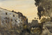 Landskabsmaleri over Middelhavet - Henri-Joseph Harpignies — visning af kunstværket