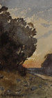 Lille landskabsmaleri - Henri-Joseph Harpignies — visning af kunstværket