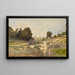 Rome vue du Palatin - Henri-Joseph Harpignies — indrammet kunstværk på væggen