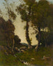 Ruisseau près de Nevers - Henri-Joseph Harpignies — visning af kunstværket