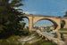 Jernbanebroen ved Briare - Henri-Joseph Harpignies — visning af kunstværket