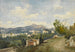 Vue af Nice - Henri-Joseph Harpignies — visning af kunstværket