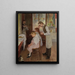 La Veille des prix - Henri Jules Jean Geoffroy — indrammet kunstværk på væggen