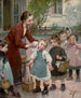 La touche des enseignants - Henri Jules Jean Geoffroy — visning af kunstværket