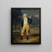 L'Abbé de Saint - Farre, naturlige søn af hertug d'Orléans og Mlle Lemarquis, danser ved Operaen - Henri - Pierre Danloux — indrammet kunstværk på væggen