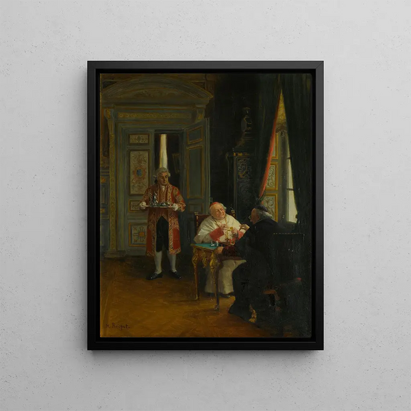 Henri Brispot - The chess game (Case Conflict).webp