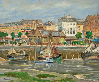 Vue du port - Henri Epstein — visning af kunstværket