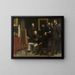 Et værksted ved Batignolles - Henri Fantin-Latour — indrammet kunstværk på væggen