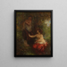 To badende kvinder - Henri Fantin-Latour — indrammet kunstværk på væggen