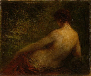Kvindeligt nøgenmaleri set bagfra - Henri Fantin-Latour — visning af kunstværket