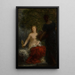 Kvinde ved sit toilet - Henri Fantin-Latour — indrammet kunstværk på væggen