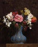 blomster med camelliaer og tulipaner - Henri Fantin-Latour — visning af kunstværket
