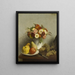 Blomster og frugt - Henri Fantin-Latour — indrammet kunstværk på væggen