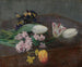 Jacinthes, tulipaner og stemorsblomster placeret på et bord - Henri Fantin-Latour — visning af kunstværket