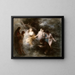 La Tentation de saint Antoine - Henri Fantin-Latour — indrammet kunstværk på væggen