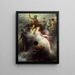 Le Satyre - Henri Fantin-Latour — indrammet kunstværk på væggen