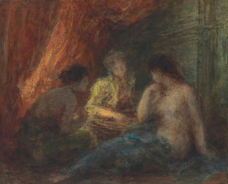 Le jeu - Henri Fantin-Latour — visning af kunstværket