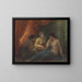 Le jeu - Henri Fantin-Latour — indrammet kunstværk på væggen