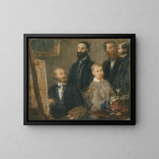 Henri Fantin-Latour — indrammet kunstværk på væggen