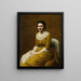 Mlle Sarah Budgett - Henri Fantin-Latour — indrammet kunstværk på væggen