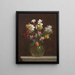 Narcisser hvide, jacinther og tulipaner - Henri Fantin-Latour — indrammet kunstværk på væggen