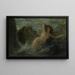 Ondine eller Havet eller Nymfe - Henri Fantin-Latour — indrammet kunstværk på væggen