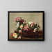 rosenkurv - Henri Fantin-Latour — indrammet kunstværk på væggen