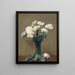 Poppy - Henri Fantin-Latour — indrammet kunstværk på væggen