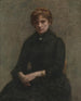 Portrait af en kvinde - Henri Fantin-Latour — visning af kunstværket