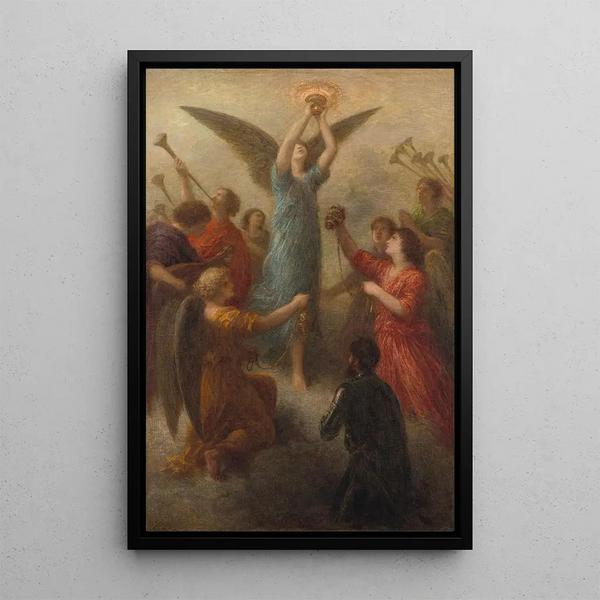 Prélude de Lohengrin, Wagner - Henri Fantin-Latour — indrammet kunstværk på væggen