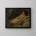 Nu liggende - Henri Fantin-Latour — indrammet kunstværk på væggen