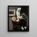 naturtro med torso og blomster - Henri Fantin-Latour — indrammet kunstværk på væggen
