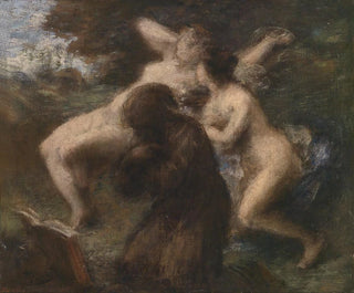 La Tentation de saint Antoine - Henri Fantin-Latour — visning af kunstværket