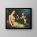 Venus og Cupido - Henri Fantin-Latour — indrammet kunstværk på væggen