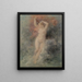 Venus, der stiger over havet - Henri Fantin-Latour — indrammet kunstværk på væggen
