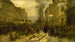 L'Avenue d'Orléans under bombardementet af Paris af de preussiske hære i januar 1871 - Henri Félix Emmanuel Philippoteaux — visning af kunstværket