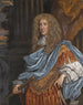Portrait af Robert Bruce, 1. greve af Ailesbury og 2. greve af Elgin 1626-1685, iført romersk rustning - Henri Gascar — visning af kunstværket