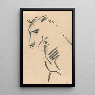 Henri GaudierBrzeska - Threequarter View of a Lioness.webp