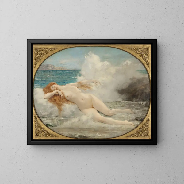 Naissance de Vénus - Henri Gervex — indrammet kunstværk på væggen
