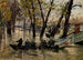 La Seine ved Pont-Neuf under flodeniveauet i 1896 - Henri Laurent Mouren — visning af kunstværket