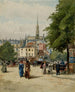 Place Saint-Michel - Henri Laurent Mouren — visning af kunstværket