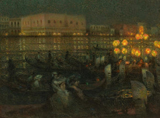 La Sérénissime Venise - Henri Le Sidaner — visning af kunstværket