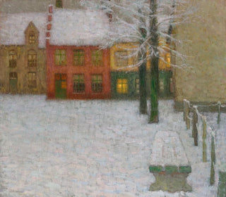 La neige - Henri Le Sidaner — visning af kunstværket