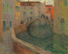 Le petit canal, soir gris, Venise - Henri Le Sidaner — visning af kunstværket