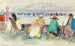 Kvindemaleri med sejlads - Henri Lebasque — visning af kunstværket